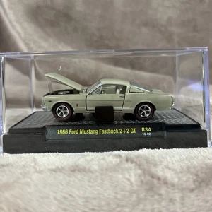 1/64th M2 Machines Detroit Muscle R34 1966 Ford Mustang Fastback 2+2 GT - Picture 1 of 10
