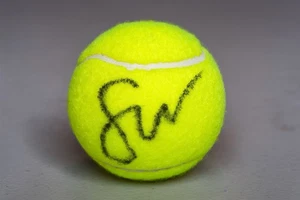 Serena Williams Signed Autographed Tennis Ball -Authentic Autograph with COA! - Picture 1 of 2