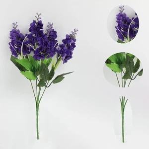Delicada flor artificial jacinto glicina belleza duradera garantizada - Imagen 1 de 30