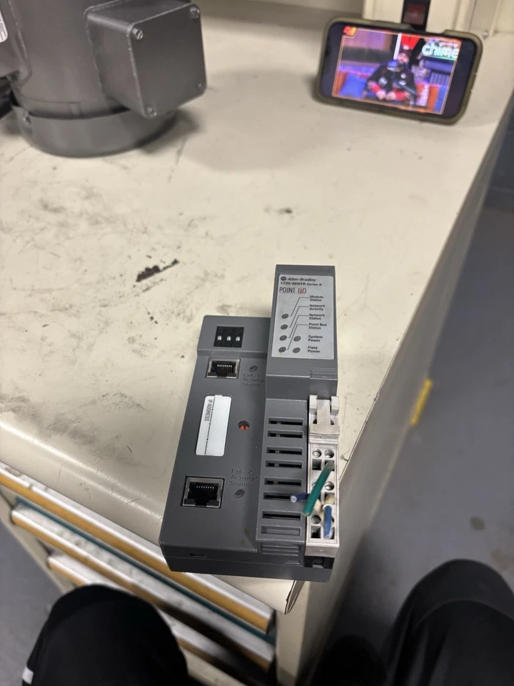 Módulo Ethernet de E/S de 6,012 puntos Allen Bradley 1734-AENTR/B FW 1734AENTR USADO Foto 1 de 3