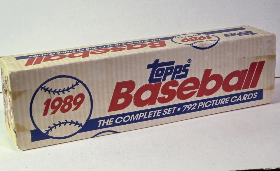 1989 Topps Baseball Complete Set Factory 792 Cards