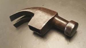 Vintage Bell Face Claw Hammer Marked "Hand-Made" 3.75" Length Old Tool - Picture 1 of 9