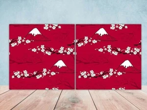 Azulejos de pared de cerámica japonesa cocina ducha salpicadero azulejos japoneses Japón - Imagen 1 de 2