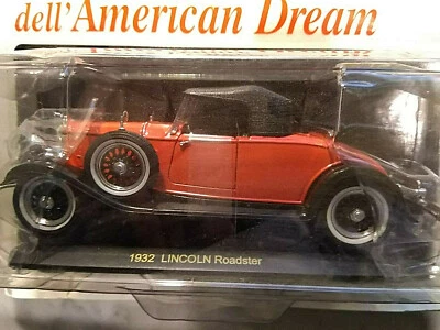 LINCOLN ROADSTER 1932 -1:32 + FASCICOLO N.2 - IN BOX NUOVO - Immagine 1 di 4