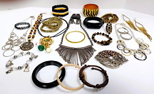 1.7 Pound Vintage To Modern Fashion Jewelry Lot All Wearable FREE SHIPPING # 527