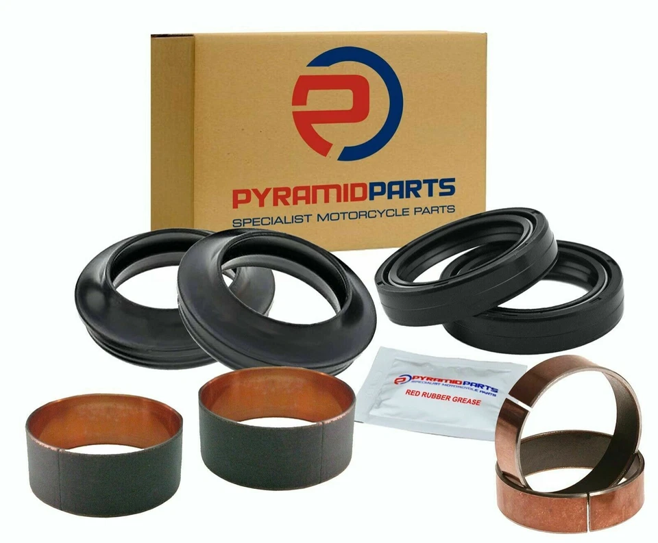 Fork Seals Dust Seals Bushes Suspension Kit for Suzuki GSX1100 G 1991-1996 43mm — 第 1/1 张图片