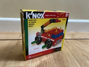 K’Nex Rescue Fire Truck Engine 56 Pieces 10603/77568 Boxed - Picture 1 of 3