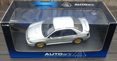 Subaru Impreza WRX STI AUTOART Performance Collectible Toy Car 1:18 Racing Rally - Image 1 of 4