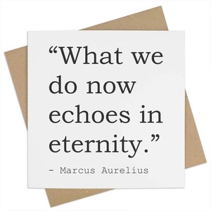 Marcus Aurelius Quote Greeting Cards (GC366270)