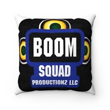 Boomsquadprodz Faux Suede Square Pillow Case