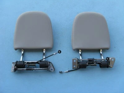 08 09 10 11 12 13 TOYOTA HIGHLANDER ENCOSTO DE CABEÇA TRASEIRO 3ª fila encosto de cabeça cinza - Imagem 1 de 4