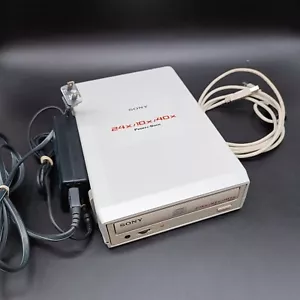 Unità CD-RW USB esterna Sony CRX1750U con adattatore CA e cavo testato - Foto 1 di 9