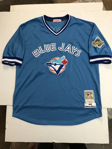 ROBERTO ALOMAR Toronto Blue Jays Mitchell & Ness 1993 Baseball Jersey Adult 48 Cover