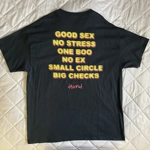 4 Hunnid YG T Shirt Men’s XL Extra Large Black Good Sex Rap Short Sleeve Zumiez - Picture 1 of 8