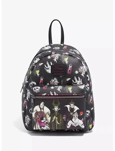 Loungefly Disney Villains Mini Backpack NWT. See Description Below. - Picture 1 of 5