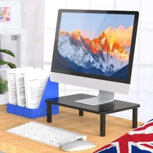 Metal Shelf Holder with Airflow Vents 3 Height Adjustable for Laptop PC Printer - Picture 1 of 10
