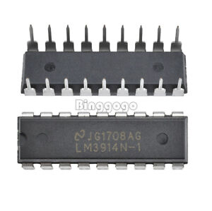 5PCS LED Display Driver IC NSC DIP-18 LM3914N-1 LM3914N-1/NOPB