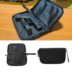 Black Color Tactical Pistol Pouch Handbag Gun Pack Bag Handgun Holder Holster - Picture 1 of 12