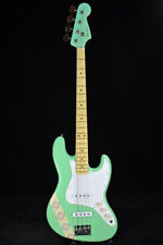Fender Made in Japan SILENT SIREN Jazz Bass Surf Green with Decoration Stripe