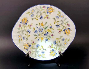 "Minton Bicentenary Royal Doulton 1993 hueso fino placa ovalada para servir 10,5" - Imagen 1 de 12
