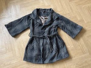 Topshop checkerd jacket size 10 - Picture 1 of 3