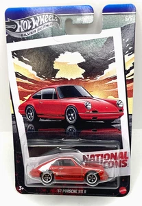 44099 HOT WHEELS / NATIONAL ICONS 2025 / 5/5 '67 PORSCHE 911 R ROUGE - Picture 1 of 1