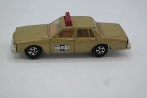 Vintage ERTL 1980 Pontiac Bonneville Sheriff Patrol Car Smokey Bandit Gold - Picture 1 of 6