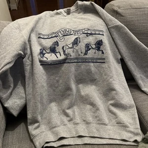 1988 Repro FLYING HORSES Martha's Vineyard - MASSACHUSETTS Medium M Sweatshirt - Bild 1 von 6