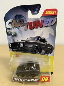 MGA 2024 Coche Afinado Serie 1 #08 Gris '69 Chevy Camaro Muscle Cars, SELLADO - Imagen 1 de 5