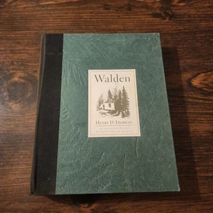 Walden by Henry David Thoreau 1995 Huffington Mifflin Co. - Imagen 1 de 12