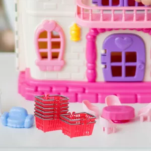 20 Pcs Mini Grocery Basket Shopping Small Retail Miniature Supermarket - Picture 1 of 21