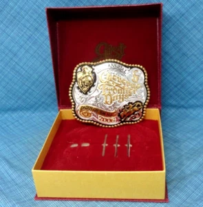 Gist Silversmiths 2006 Cheyenne Frontier Days Belt Buckle 110th Annual .MDA019 - Picture 1 of 17