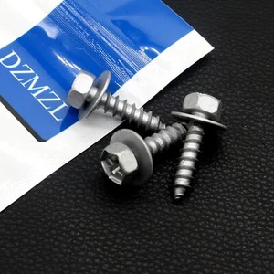 10x vite prolunga rivestimento parafango e bullone coperchio paraurti adatto per Toyota Lexus Scion - Foto 1 di 5