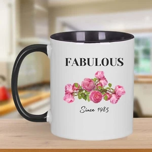 Fabulous since 1985 39th Birthday mug 39 year old - Picture 1 of 1