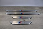 07-14 BMW E70 E71 X6M X5M M DOOR SILL SCUFF PLATE SET LEFT RIGHT FRONT REAR OEM