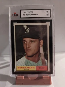1961 TOPPS #2 ROGER MARIS KSA 7! - Picture 1 of 2