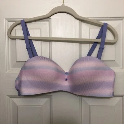 Sutiã feminino FINETOO sem fio tamanho 42C forrado - Imagem 1 de 4