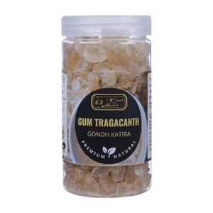 Cristales de goma comestibles J J Crunch N Munch, 100 % naturales, Gond katira 250 g - Imagen 1 de 5