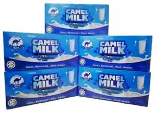 6 cajas leche de camello camello puro Abu Dhabi HALAL (120 sobres x 25 g) envío gratuito - Imagen 1 de 7