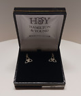 Celtic Trinity Knot Sterling Silver Earings - "Cara" by Hamilton & Young