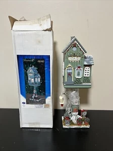 2001 KATHY HATCH COLLECTION HOLIDAY TREATS SNOWMAN LAMP DECORATION (LIGHTS UP) - Picture 1 of 6