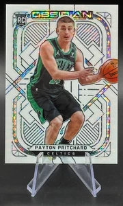 2020-21 Payton Pritchard RC #191 Obsidian Electric Etch White Pulsar Rookie SSP - Picture 1 of 2