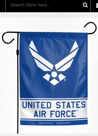 WinCraft UNITED STATES AIR FORCE Garden Flag 12.5" x 18" Officially Licensed Cover