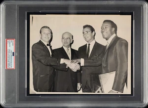 January 16,1966 Photograph Mickey Mantle & Sandy Koufax PSA/DNA TYPE 1 Authentic - Picture 1 of 2