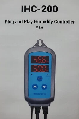 Inkbird IHC-200 Humidity Controller Plug And Play Thermostat Grow Tent - Image 1 of 2