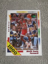 1992-93 Wild Card Malik Sealy Rookie 1000 Stripe #P6 Promo Redemption