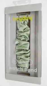 Heyday Nylon Scrunchie Watch Band fits Apple Watch 38mm/40mm/41mm - Soft Green - Zdjęcie 1 z 2