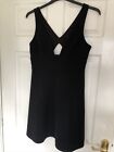 BNWT Topshop Black Mini Dress Size 10 RRP £36