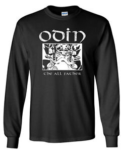 T-shirt manches longues ODIN - Viking nordique Valhalla Thor Valhalla 