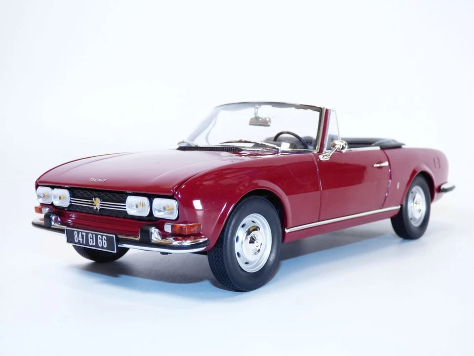 PEUGEOT 504 cabriolet rouge Andalou 1/18 - Image 1 of 1